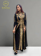 Maitha Morrocan Kaftan Black