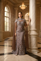 Selena Bespoke Gown Choco