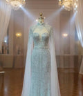 Selena Bespoke Gown Sky Blue