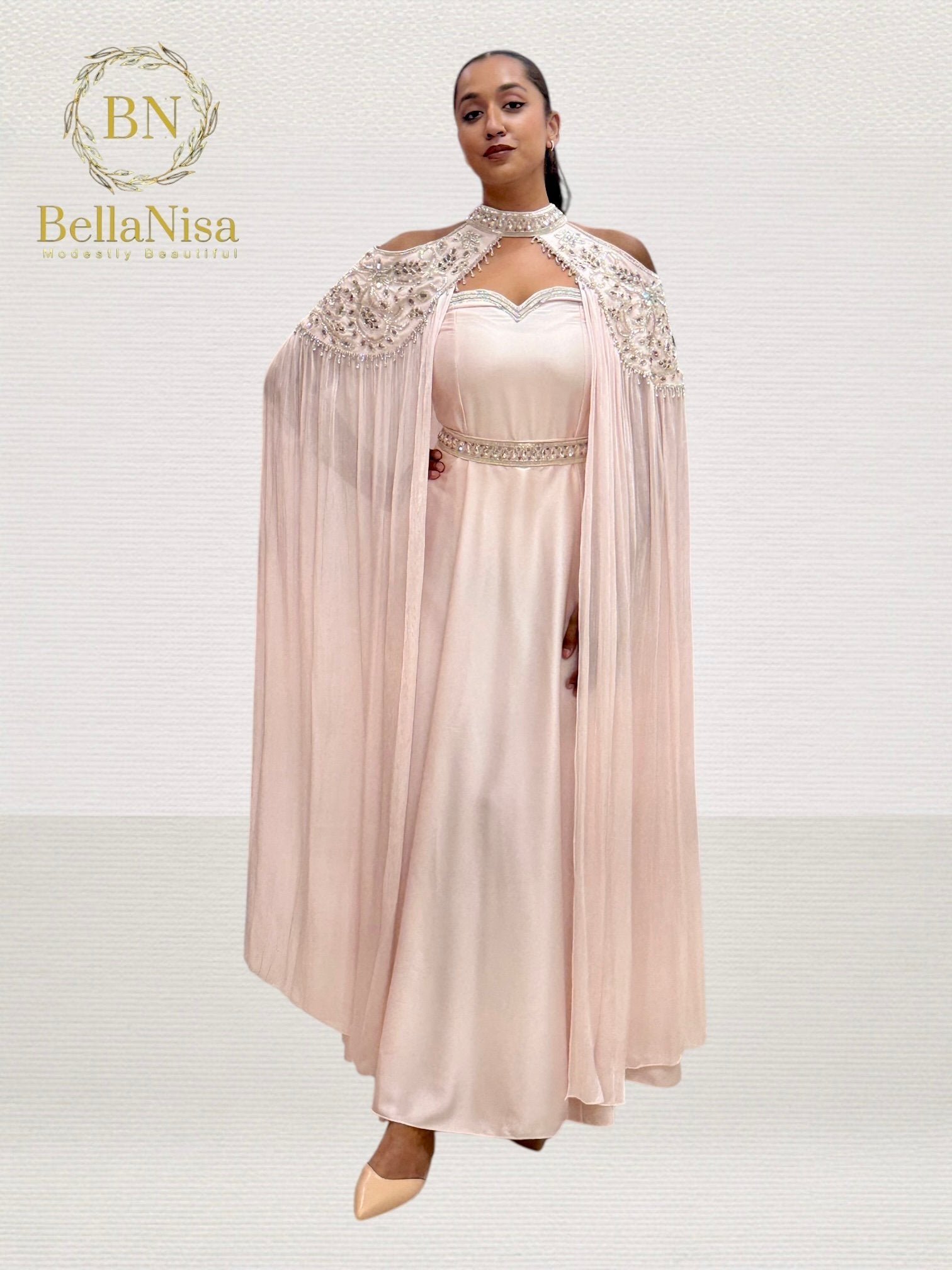 Amarai Luxe Kaftan Pink
