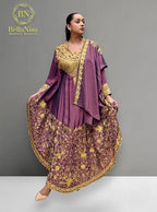 Humera Kaftan Lavender