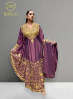 Humera Kaftan Lavender