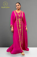Friyal Kaftan Fuchsia