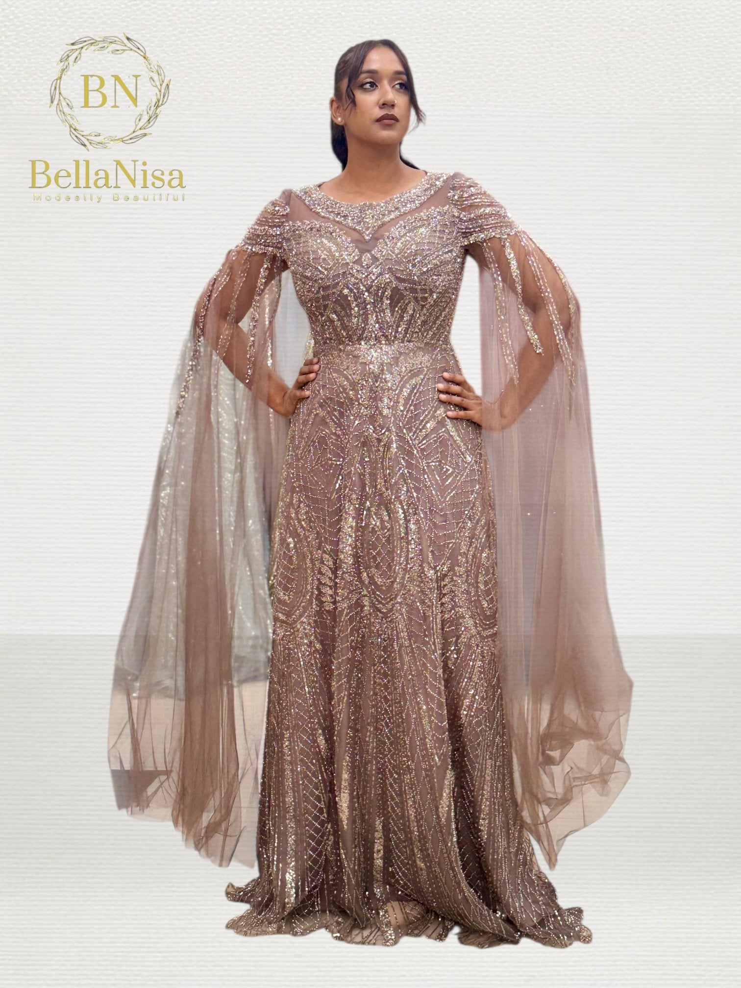 JLo Bespoke Gown Grape