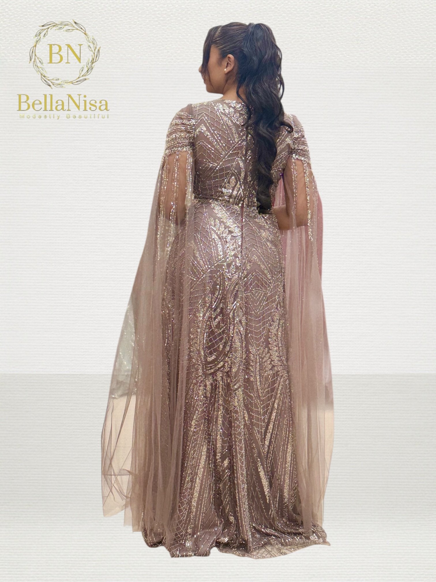 JLo Bespoke Gown Grape