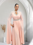 Rayan Kaftan Peach
