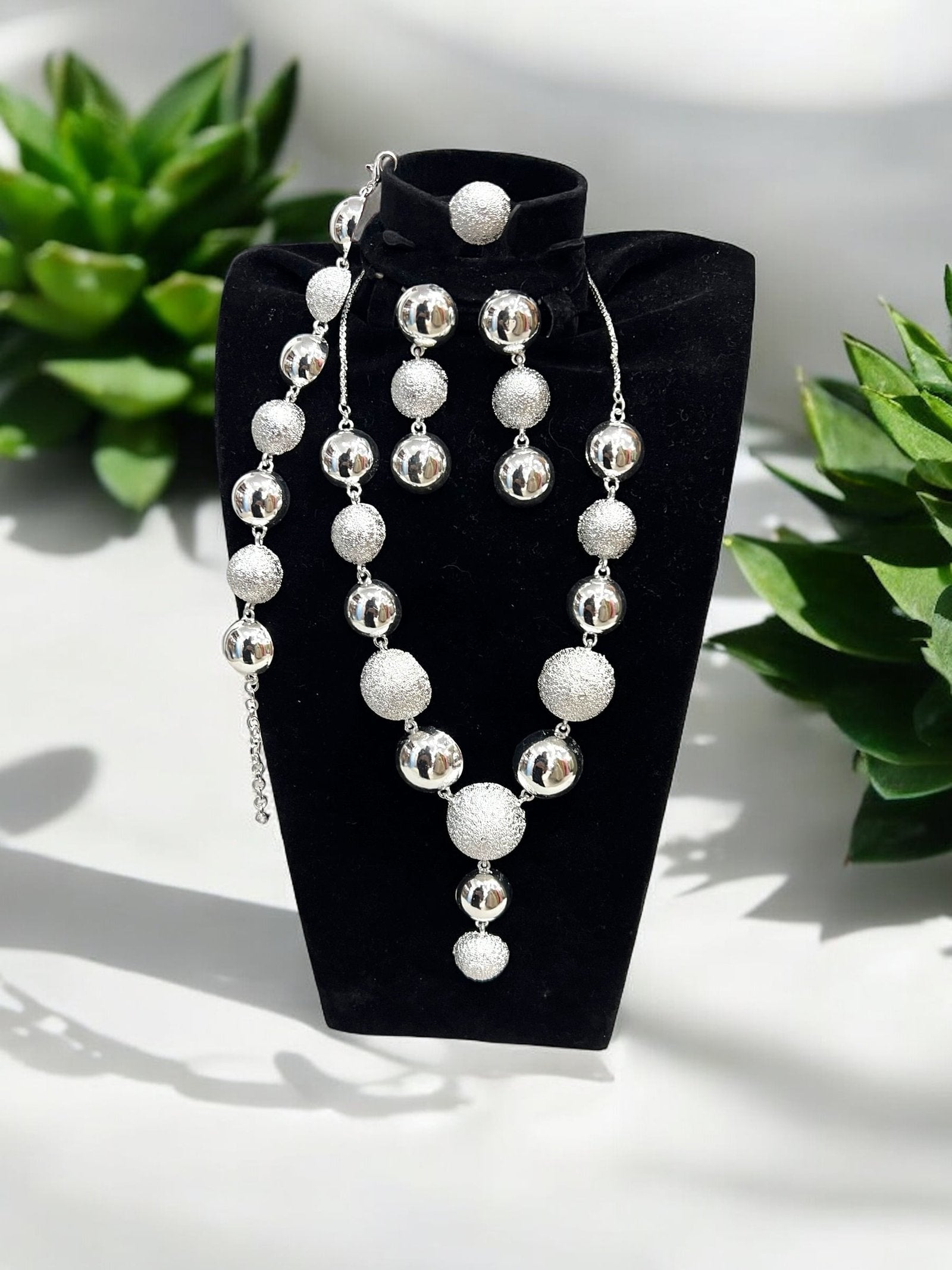 Silver Prom Jewelry