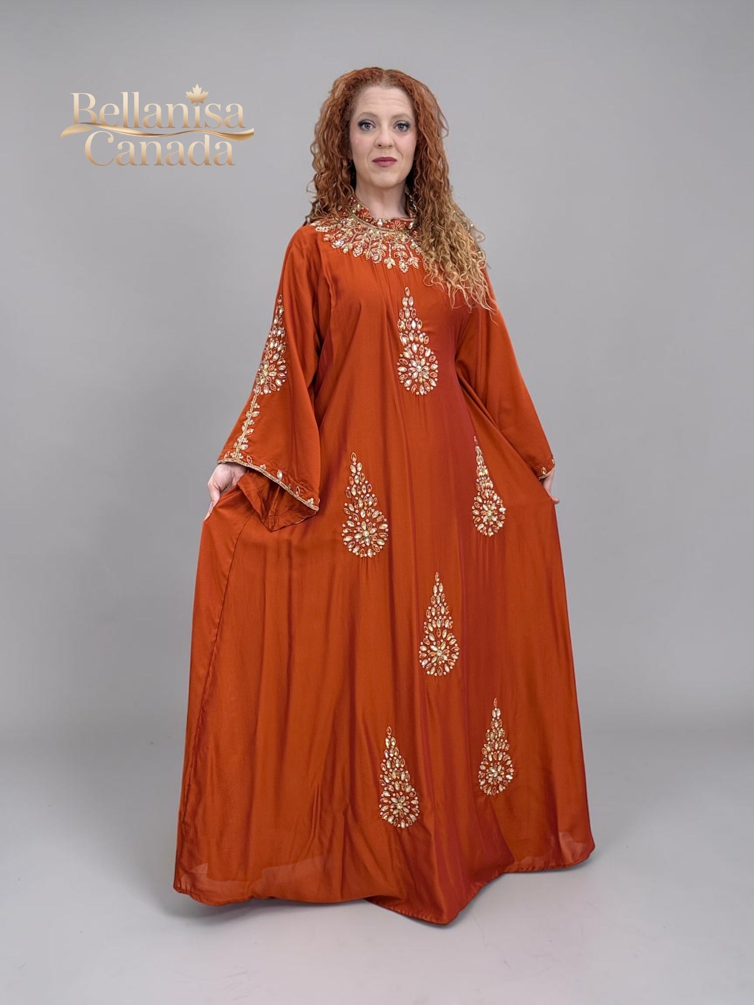 Neela Abaya Kaftan