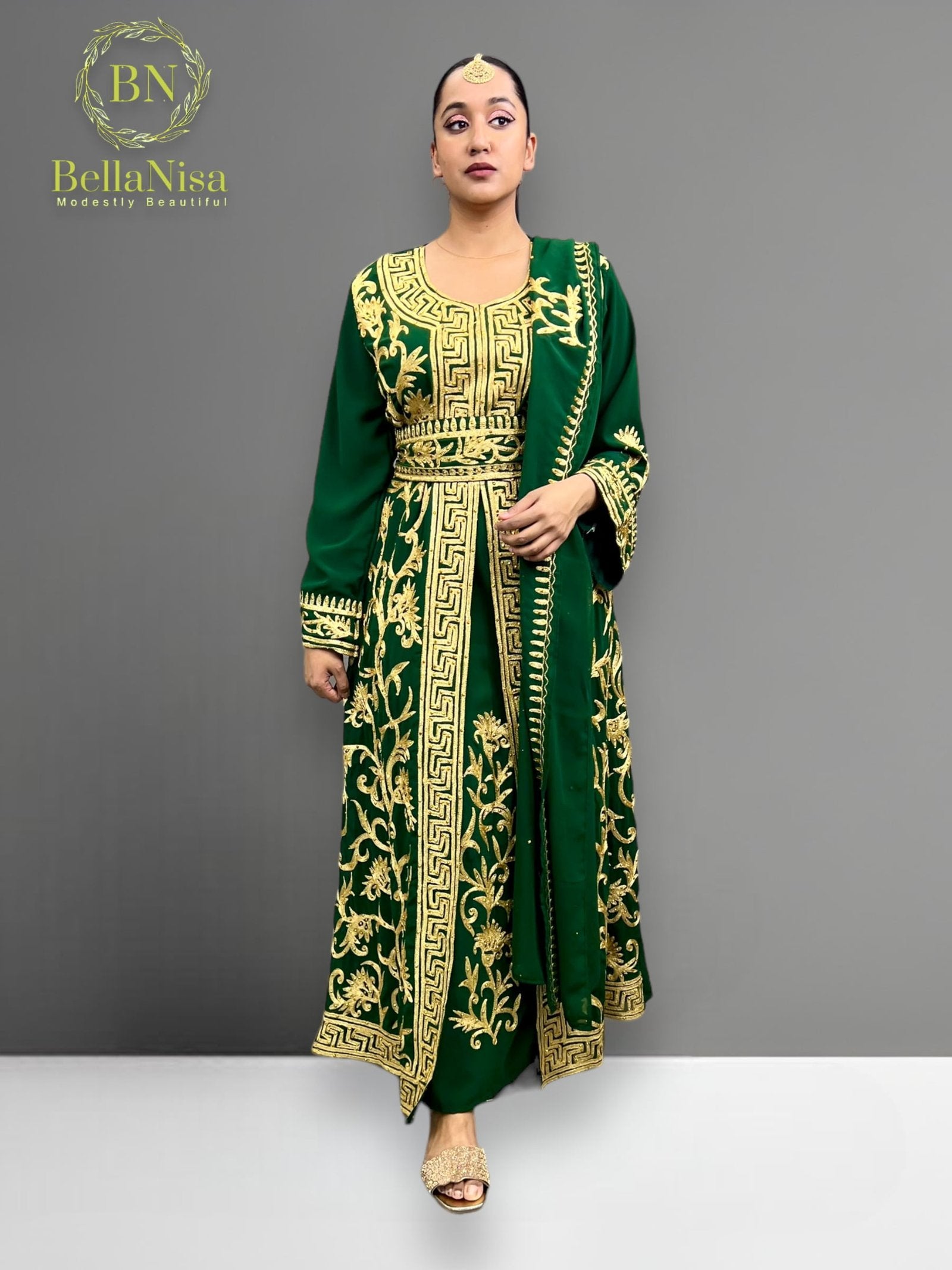 Samar Kaftan Emerald