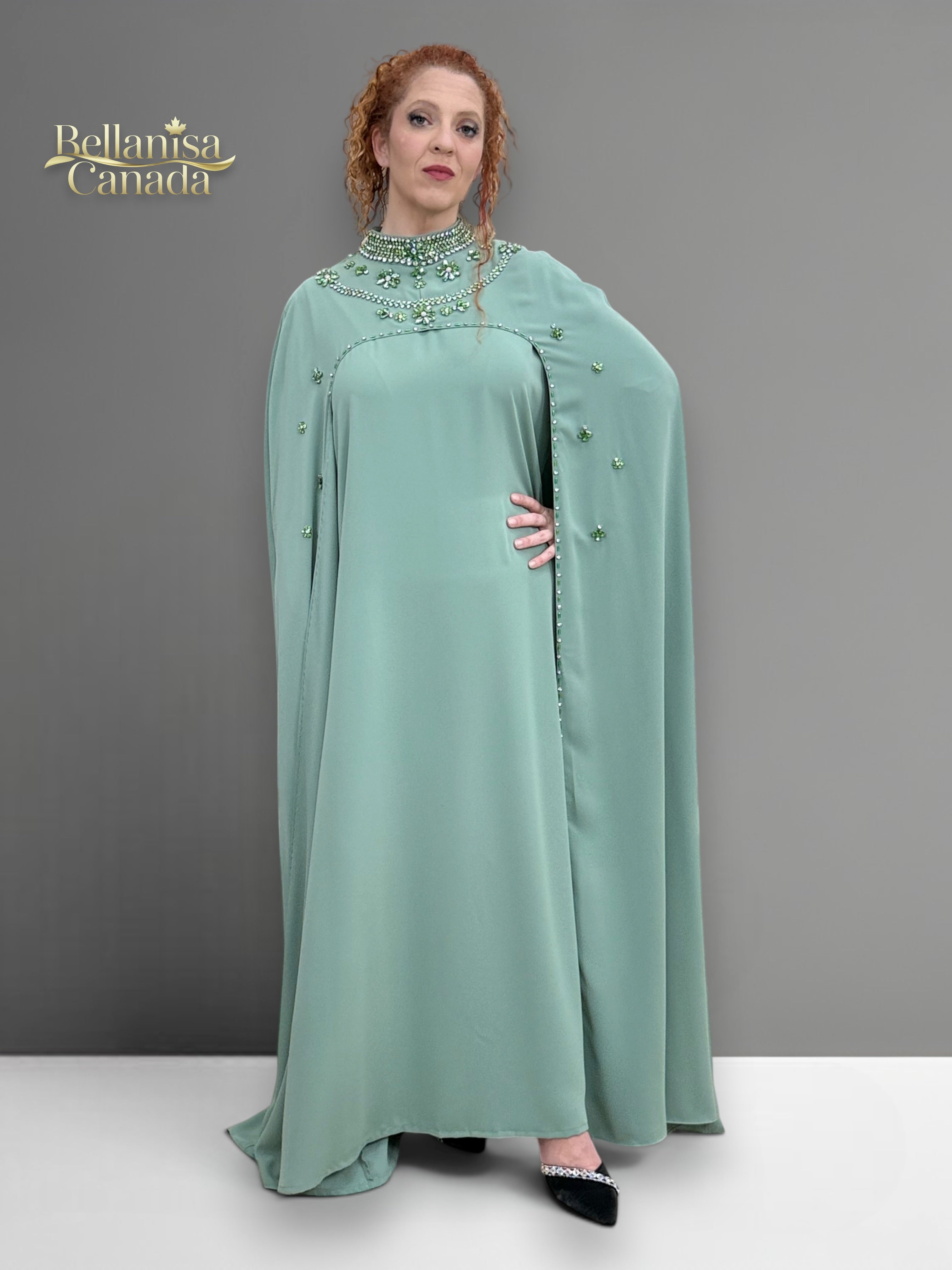 Kaftan Cape Green