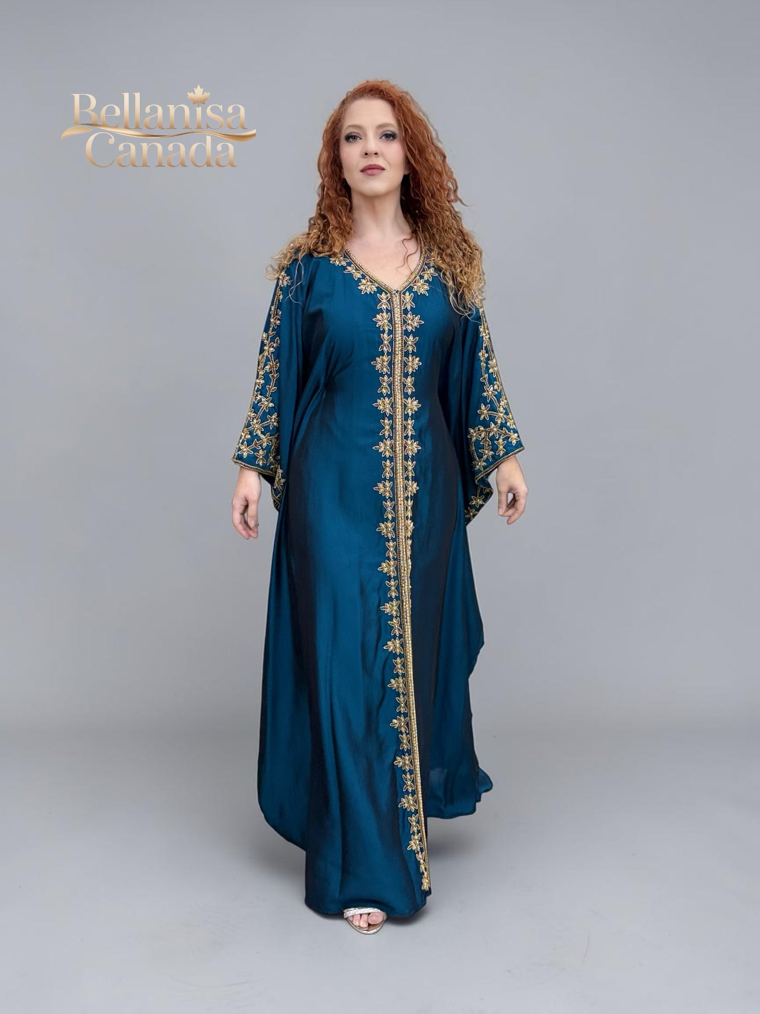 Naya Kaftan Blue