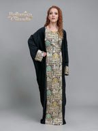 Abaya Pashmin Black