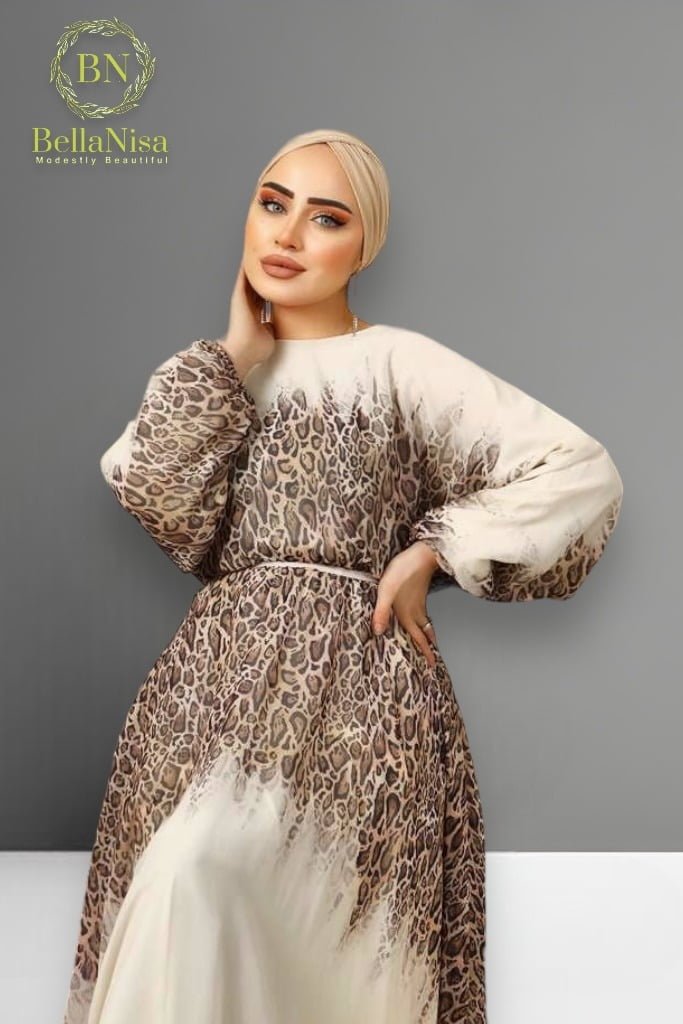 Animal Print Chiffon