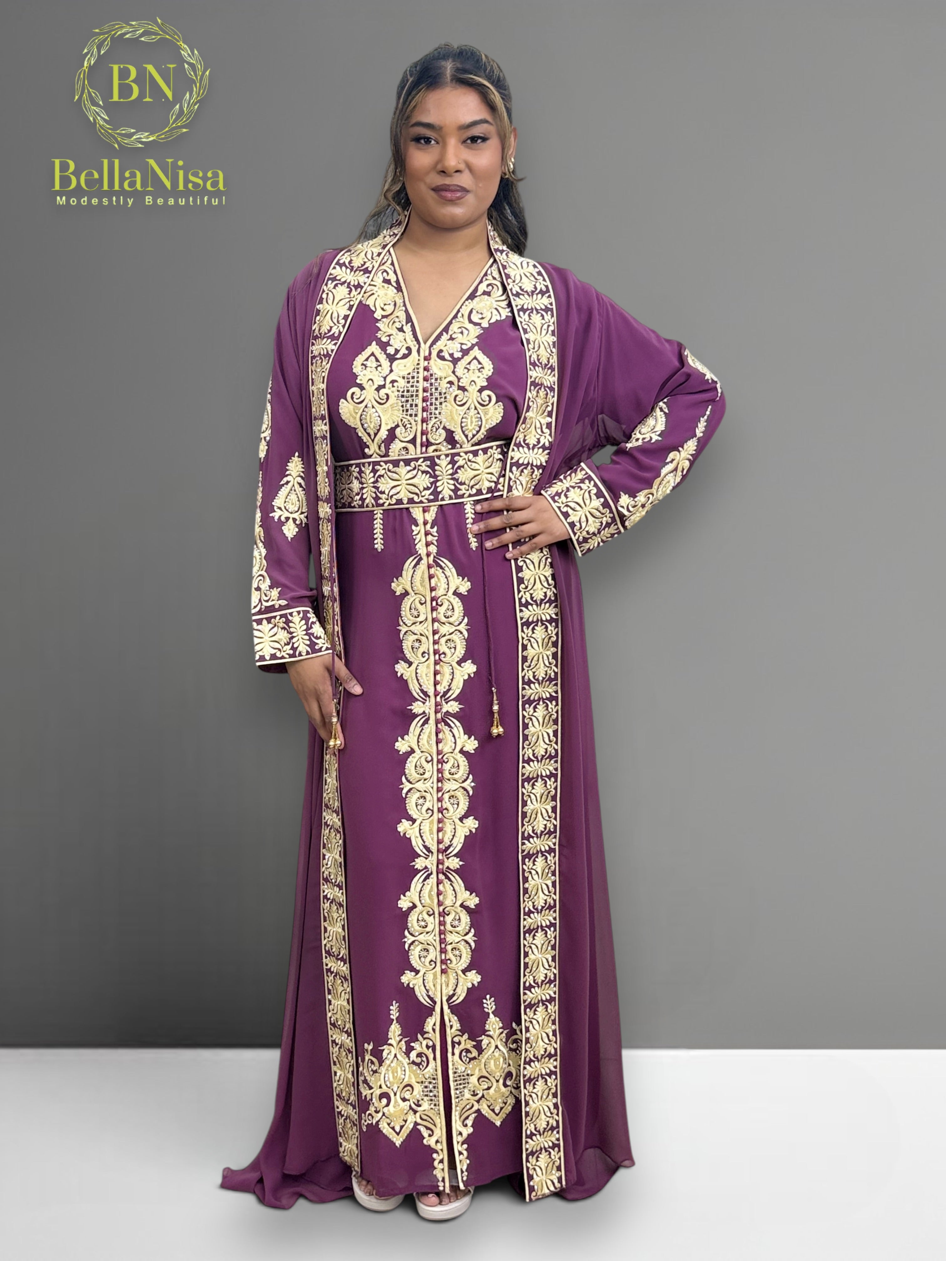 Abaya Embroidered