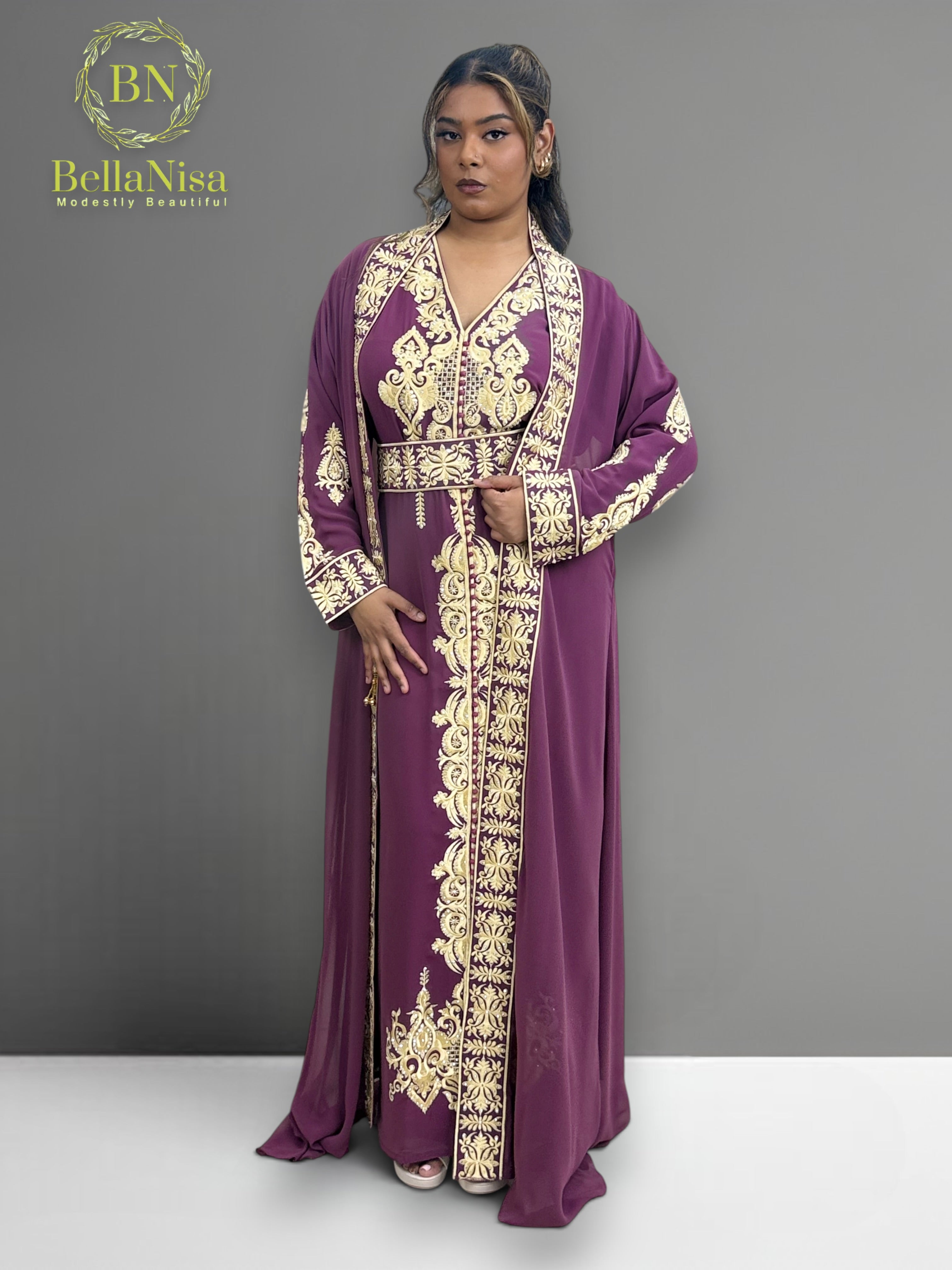 Abaya Embroidered
