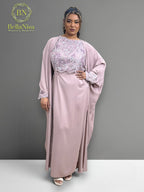 Abaya Blush Pink