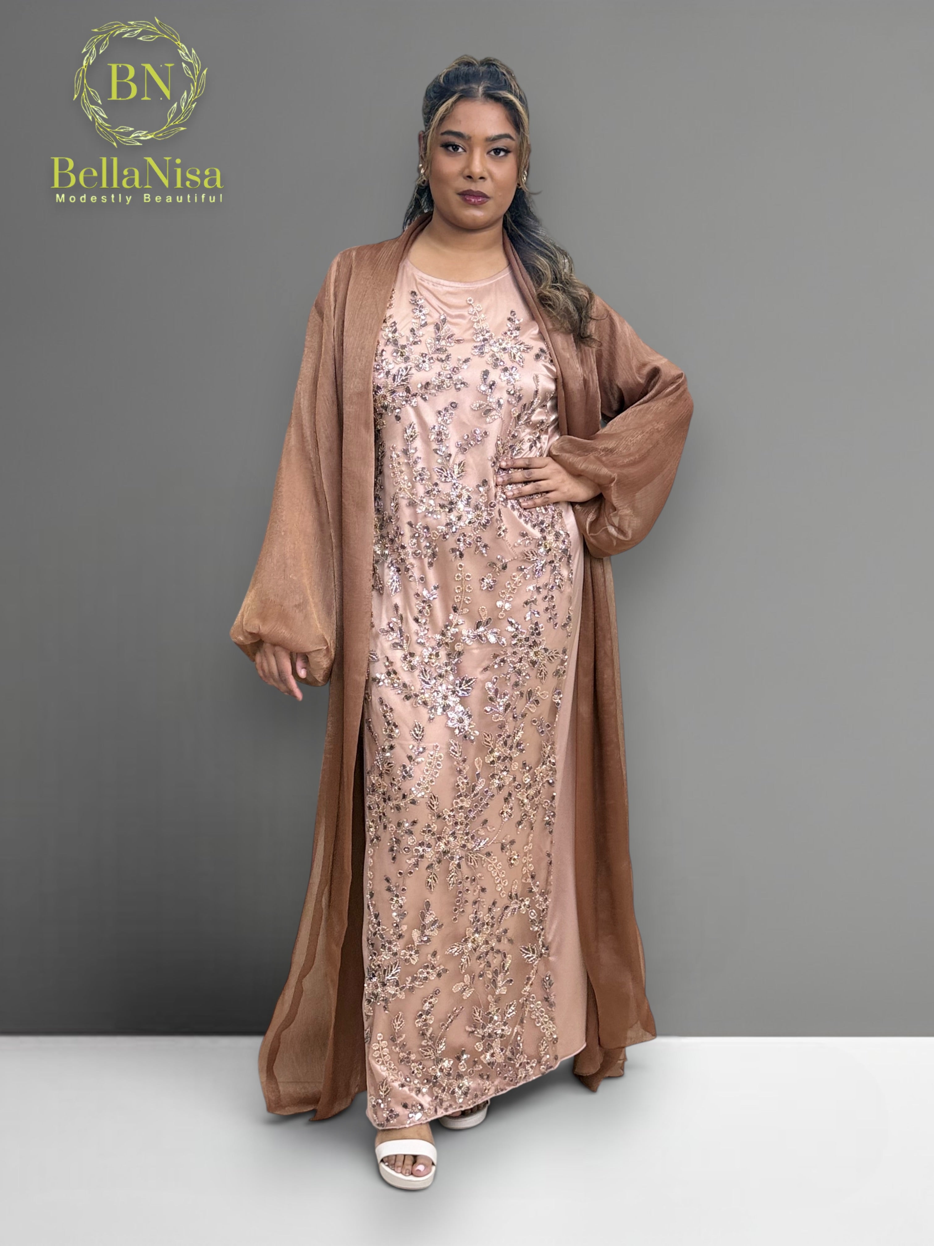 Kaftan Kuwaiti Style Mocha