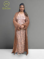 Kaftan Kuwaiti Style Mocha