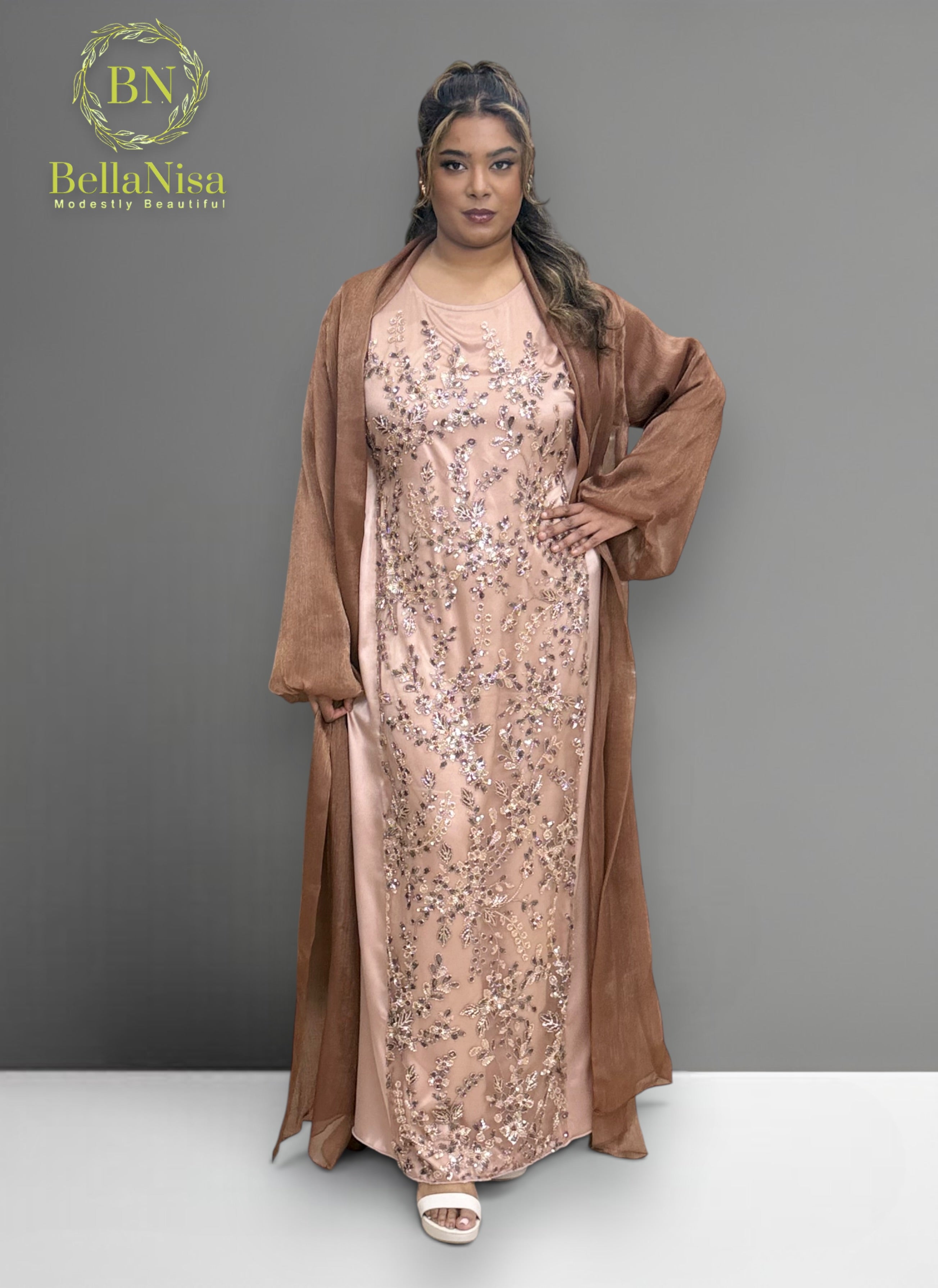 Kaftan Kuwaiti Style Mocha