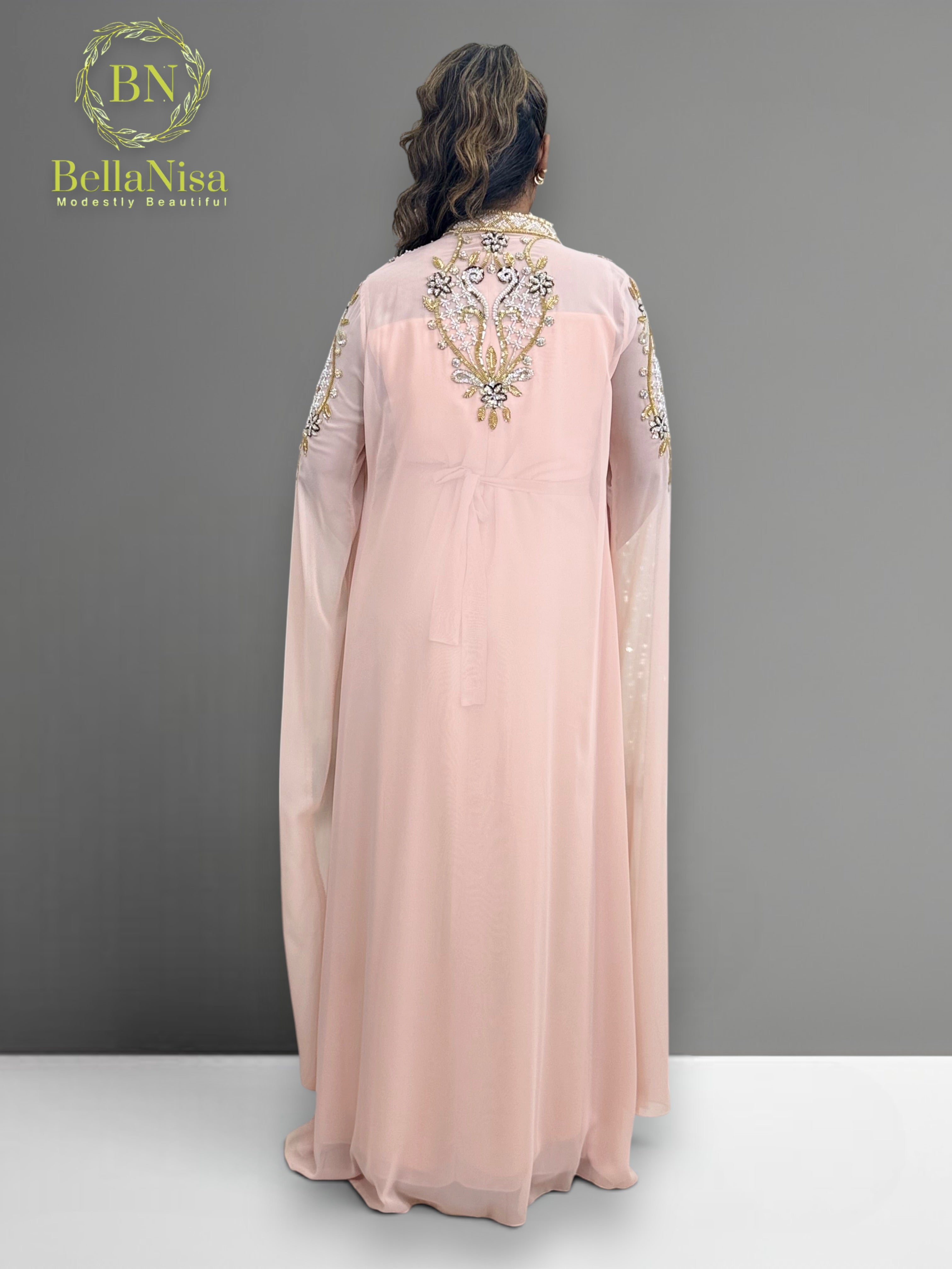 Arusa Kaftan Peach