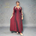 Yara Kaftan Claret