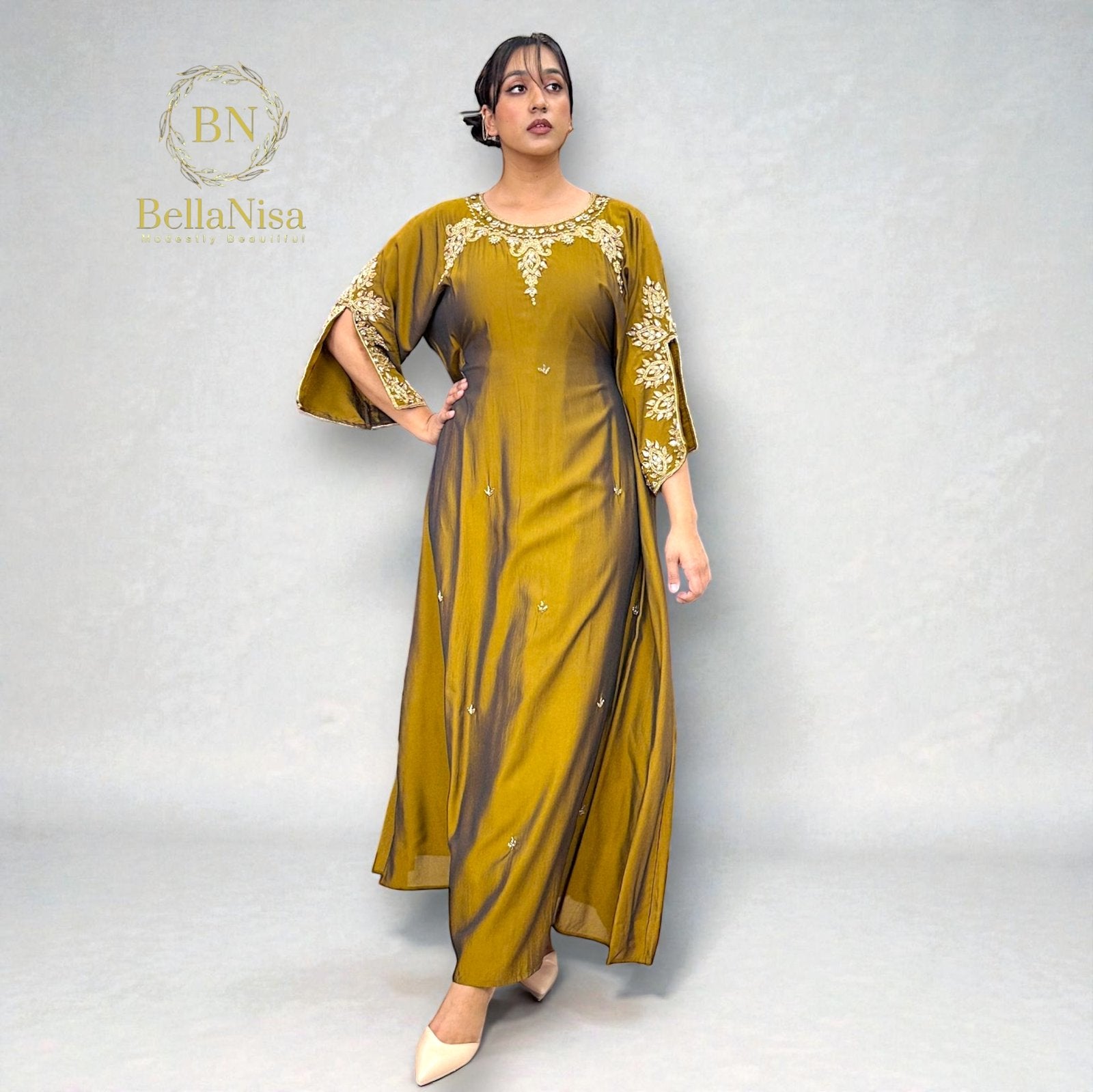 Yara Kaftan Gold