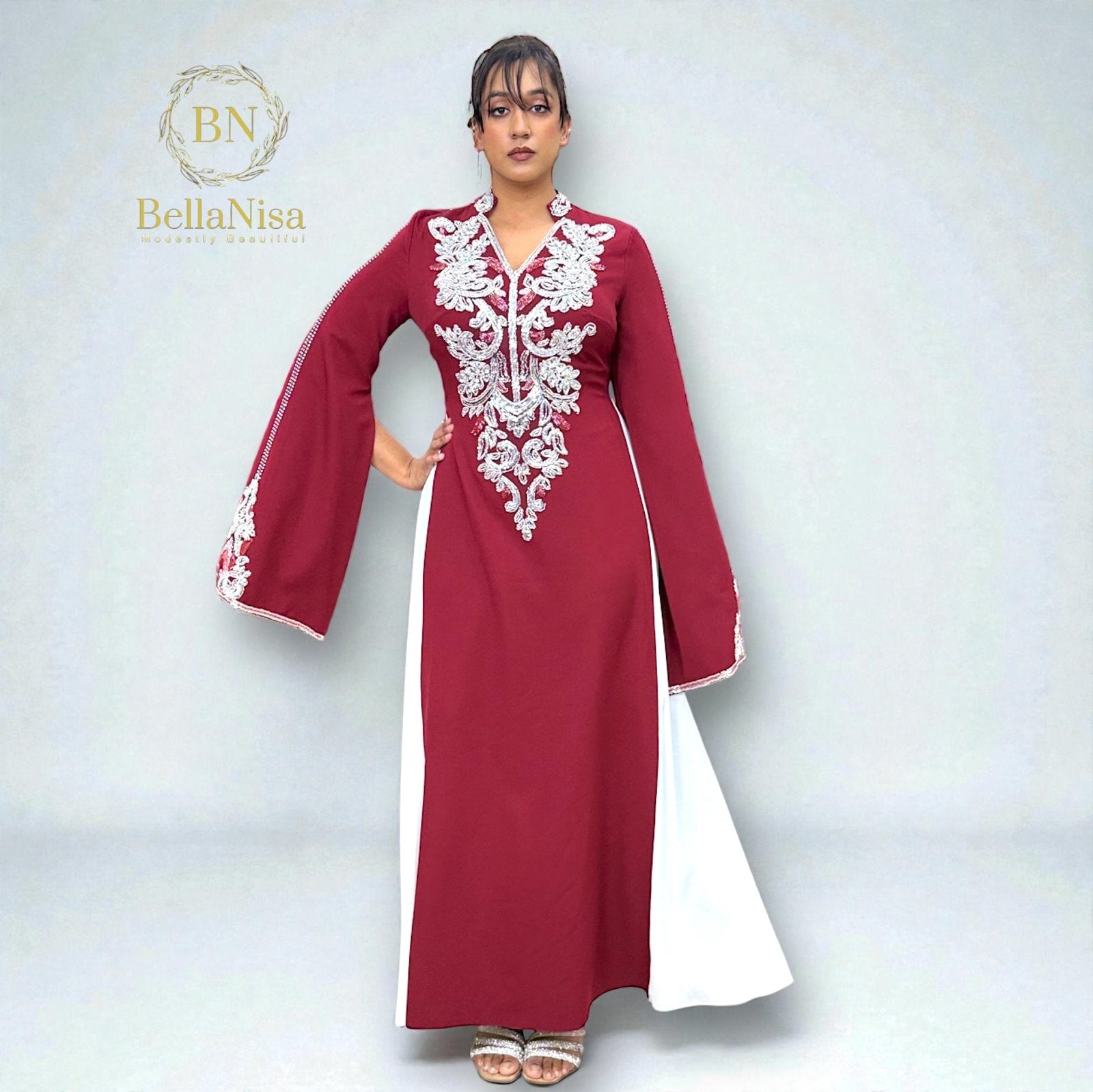 Asawiir Kaftan Red