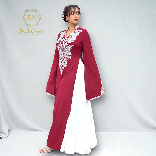 Asawiir Kaftan Red