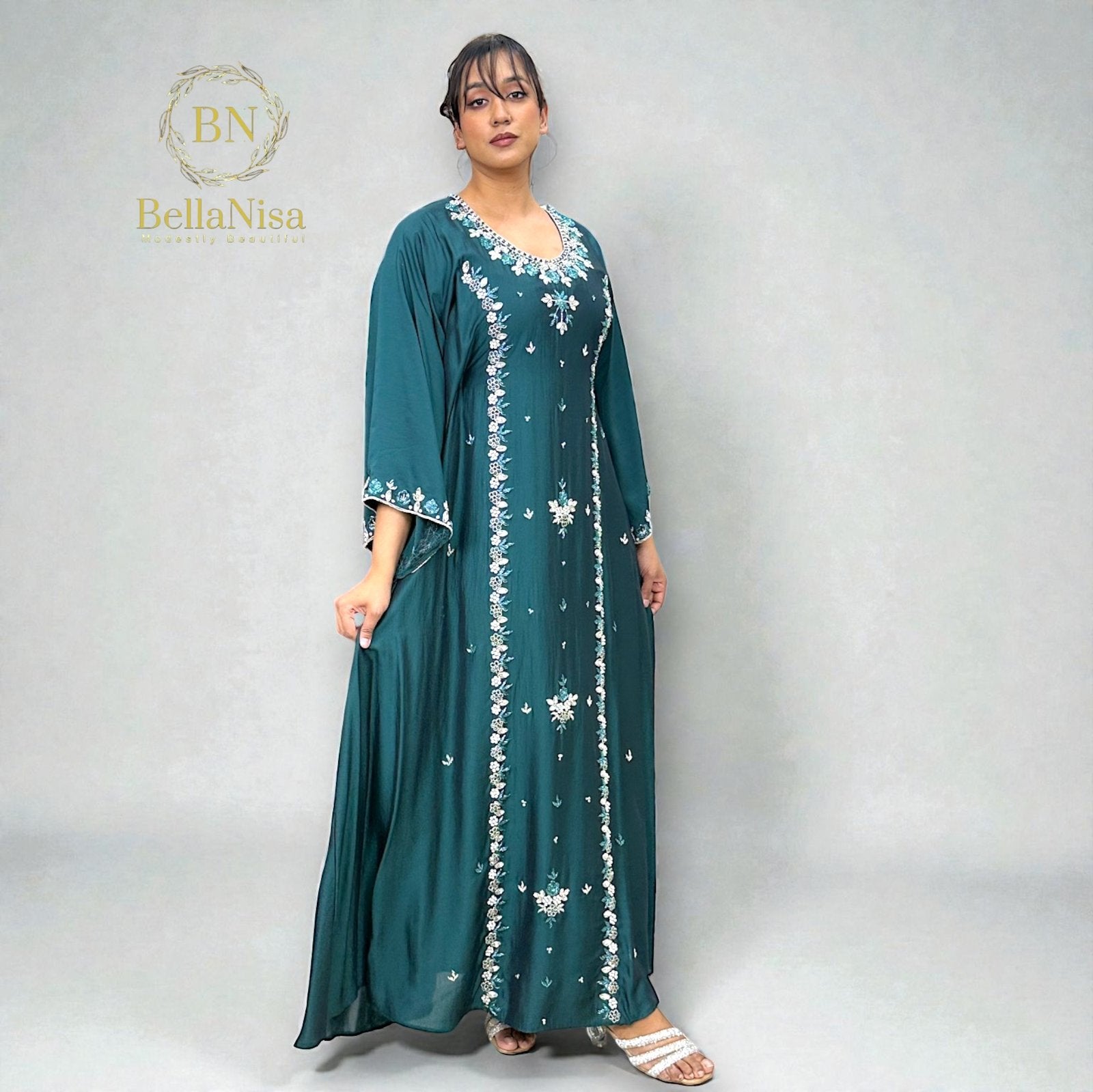 Hiyah Kaftan Green