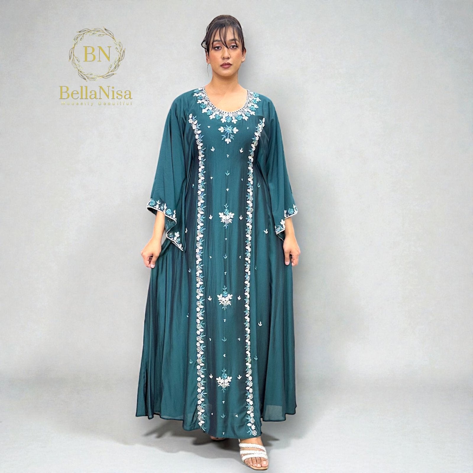 Hiyah Kaftan Green