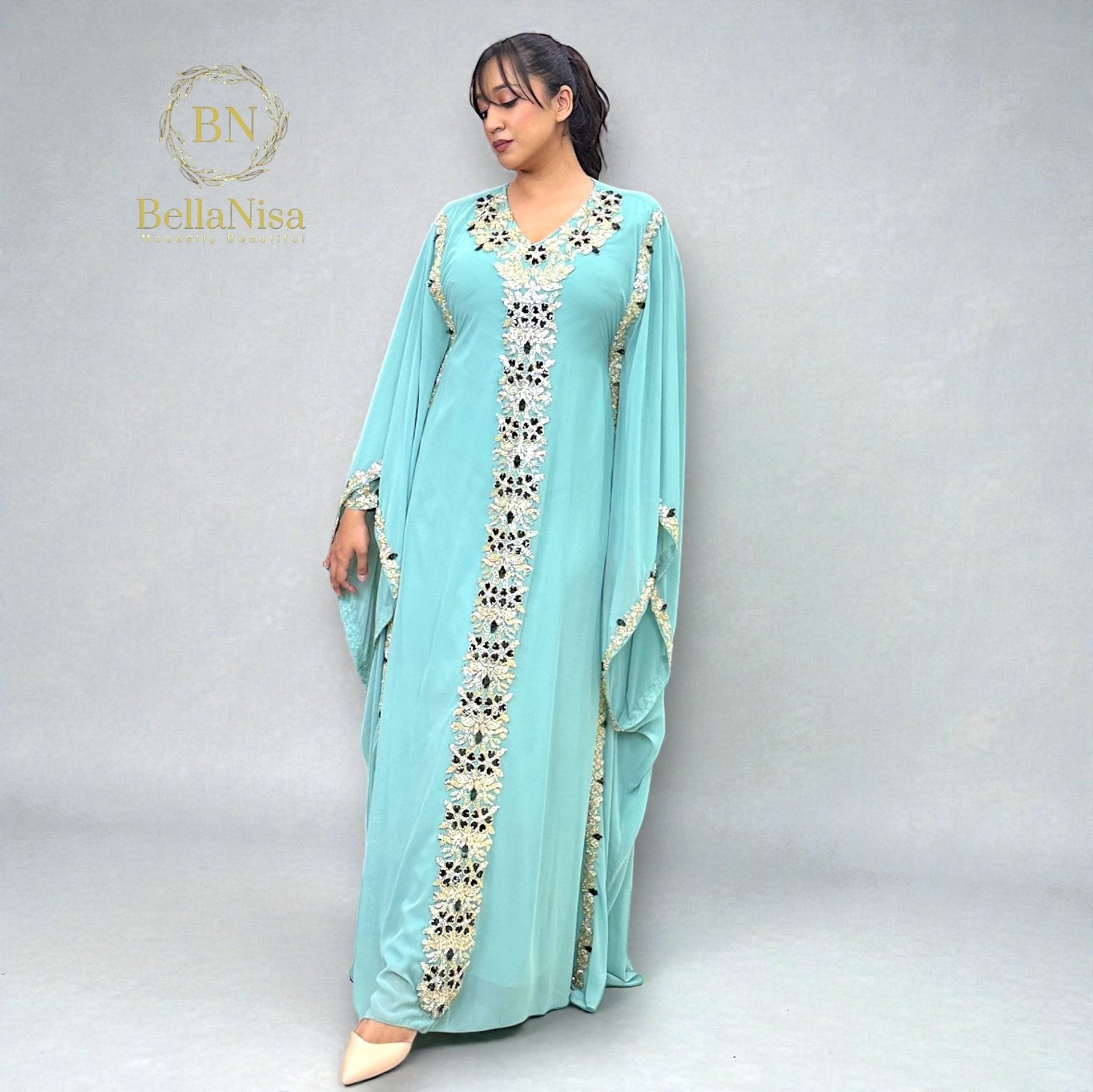 Gheeba Kaftan Sage
