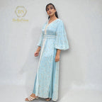 Taha Kaftan Baby Blue