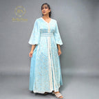 Taha Kaftan Baby Blue