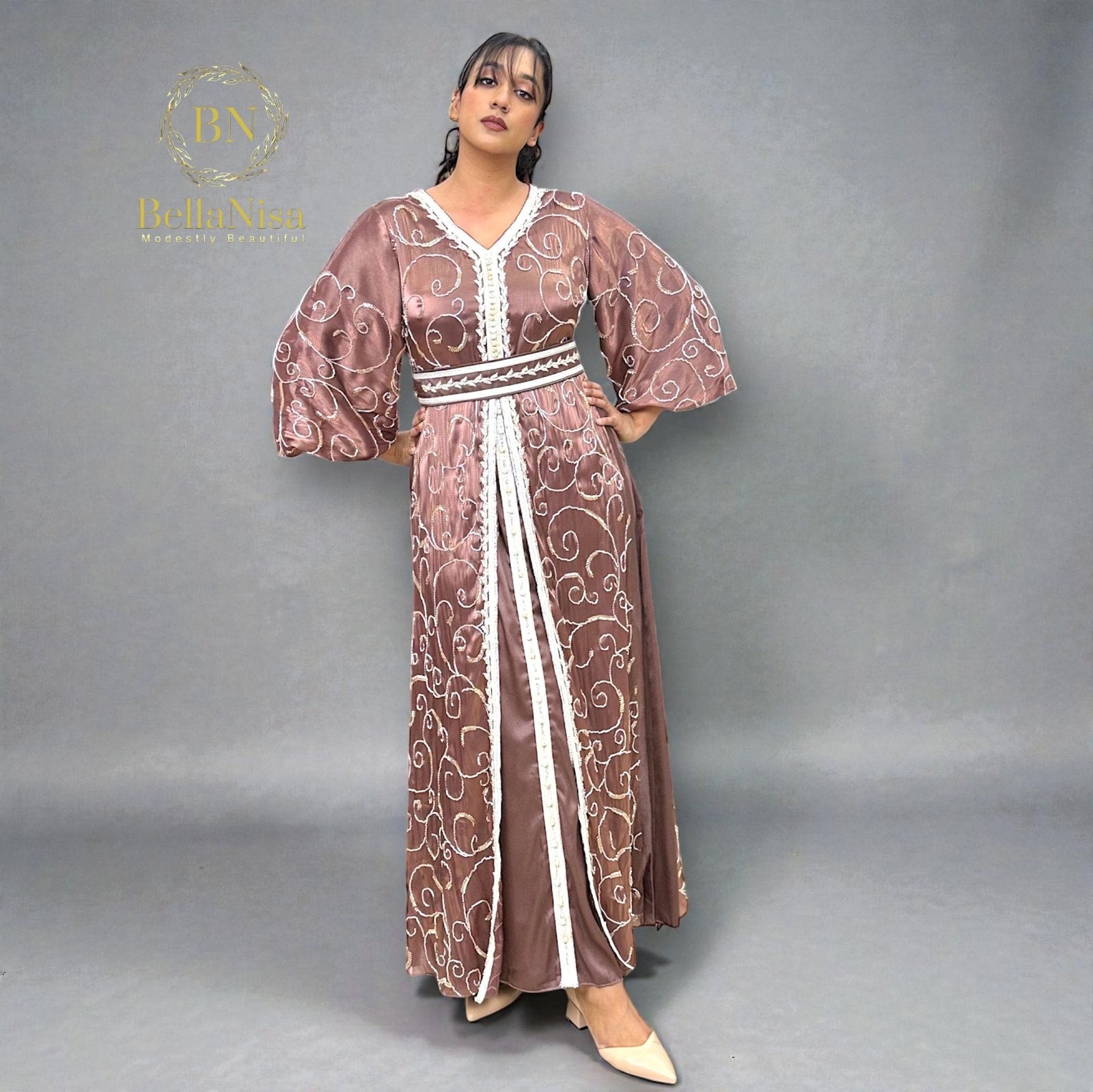 Taha Kaftan Choc
