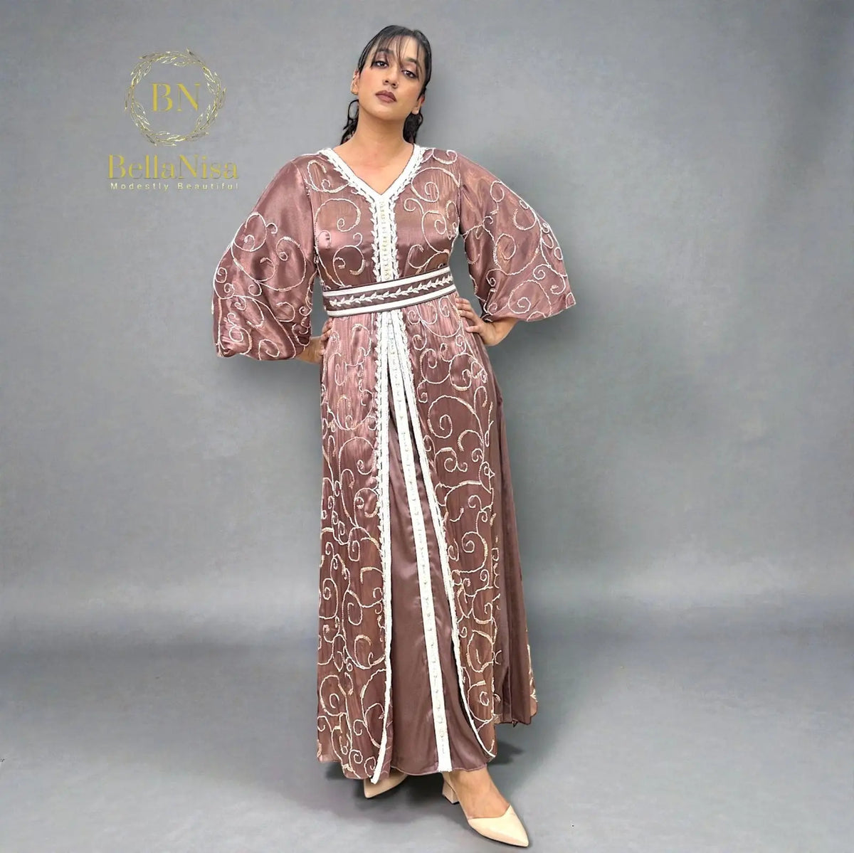Taha Kaftan Choc