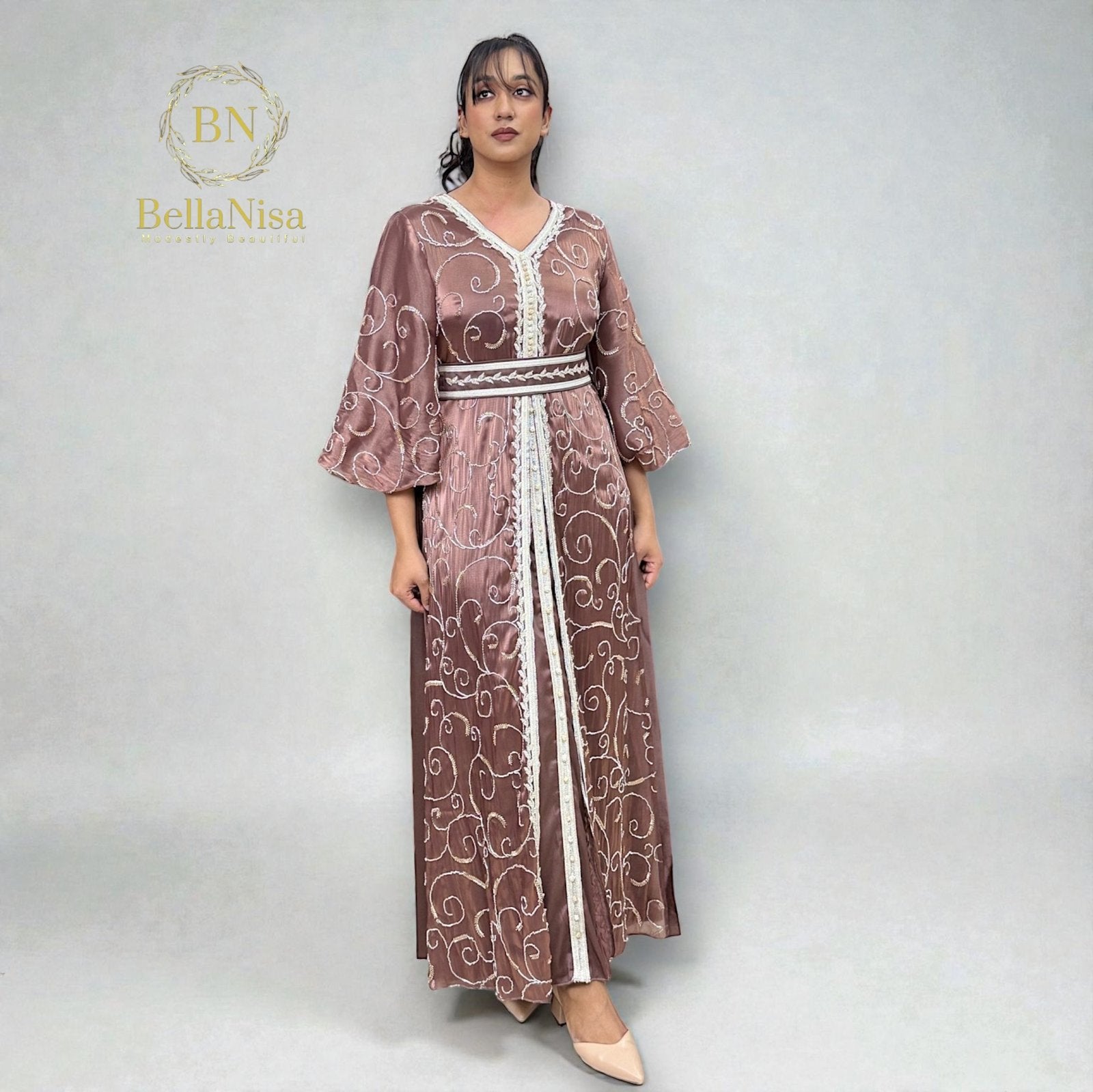 Taha Kaftan Choc