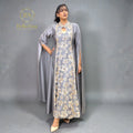 Tahami Kaftan Metallic