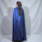 Ari Cape Dress Navy