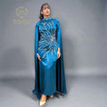 Ari Cape Dress Majestic