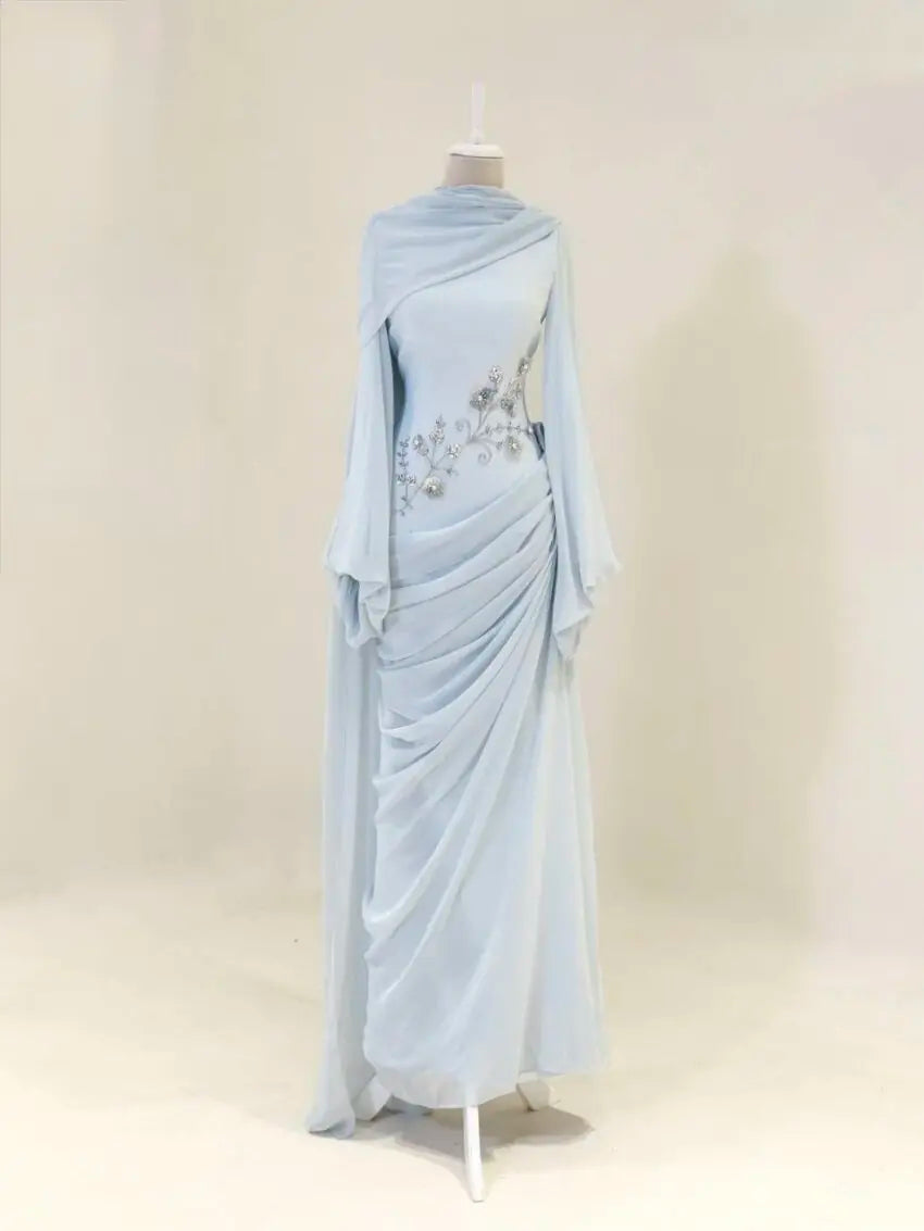 Party Dress Ice Blue