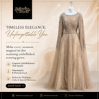 Jayhan Gown Beige