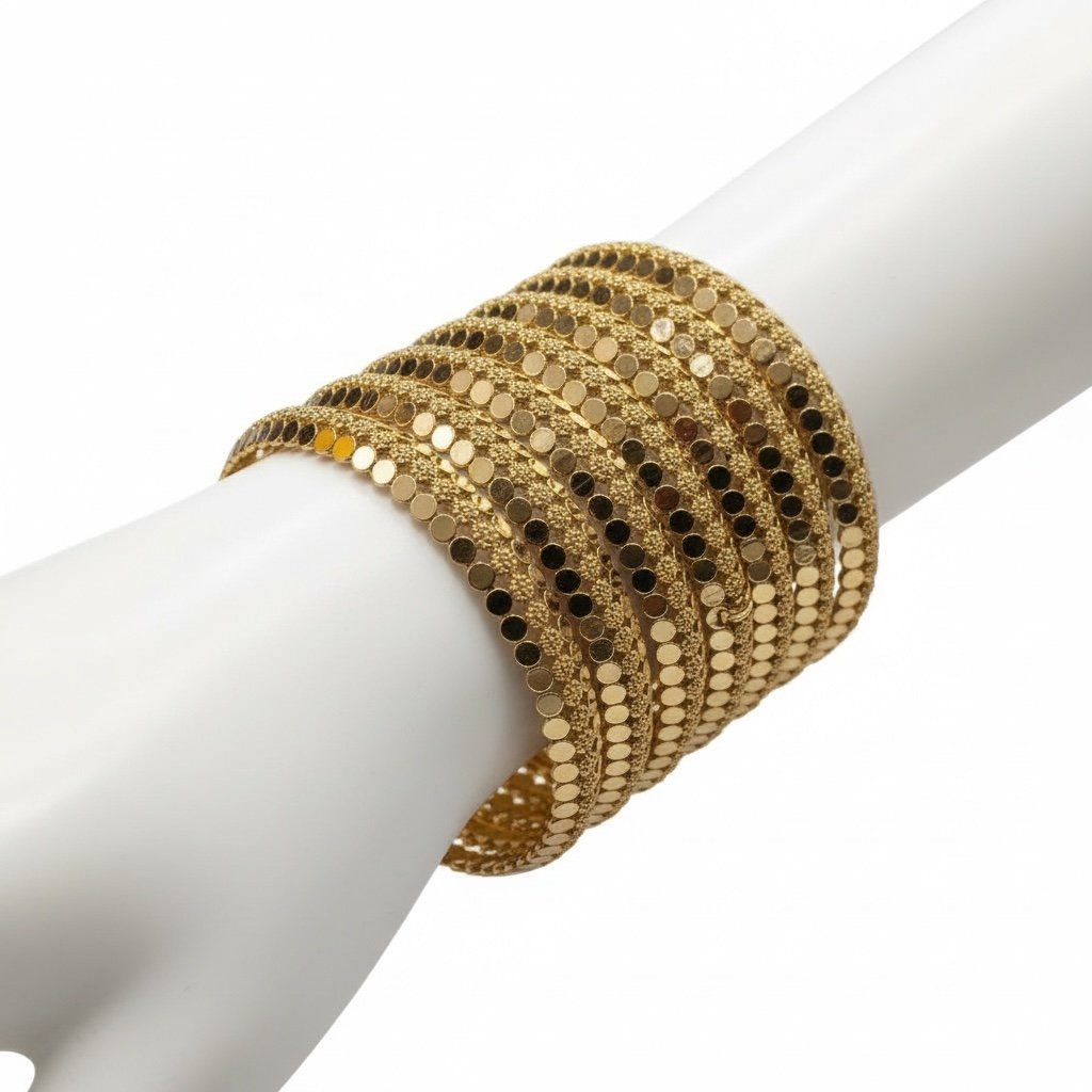 Plated Gold Bangles