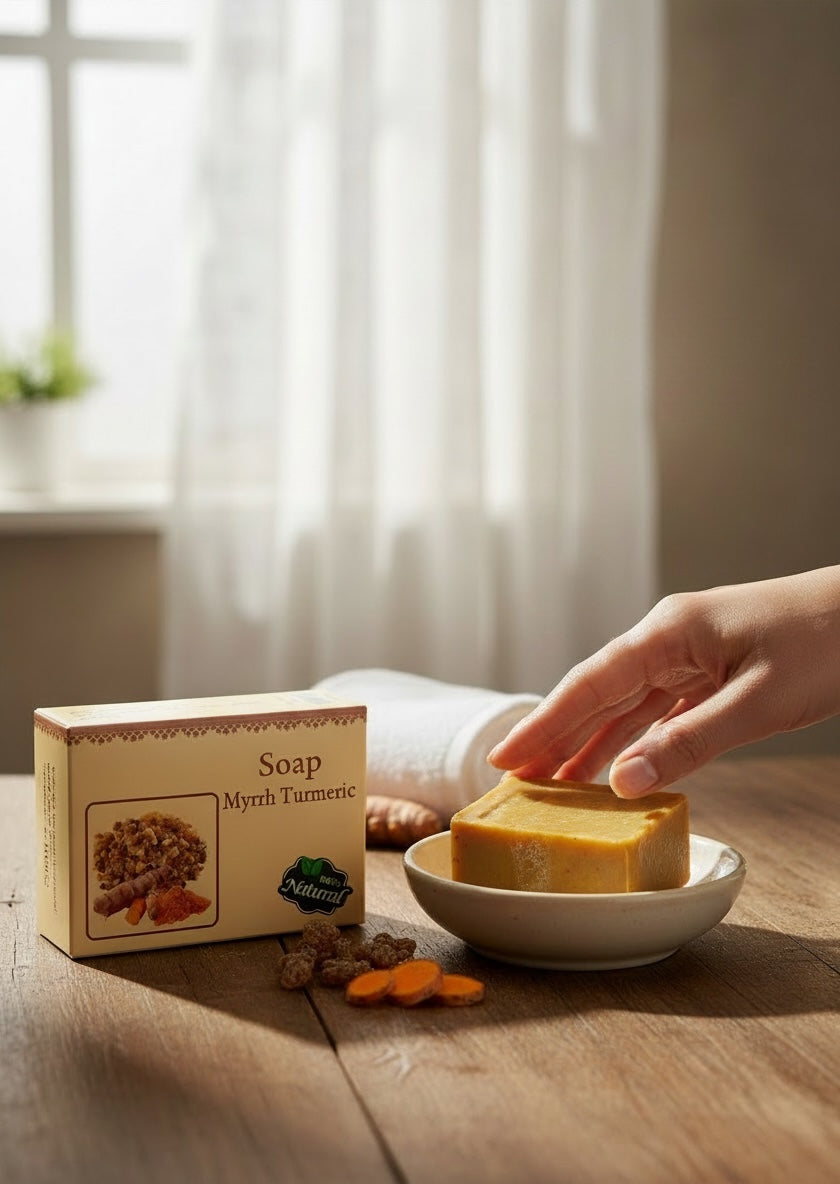 Turmeric and Myrrh Soap