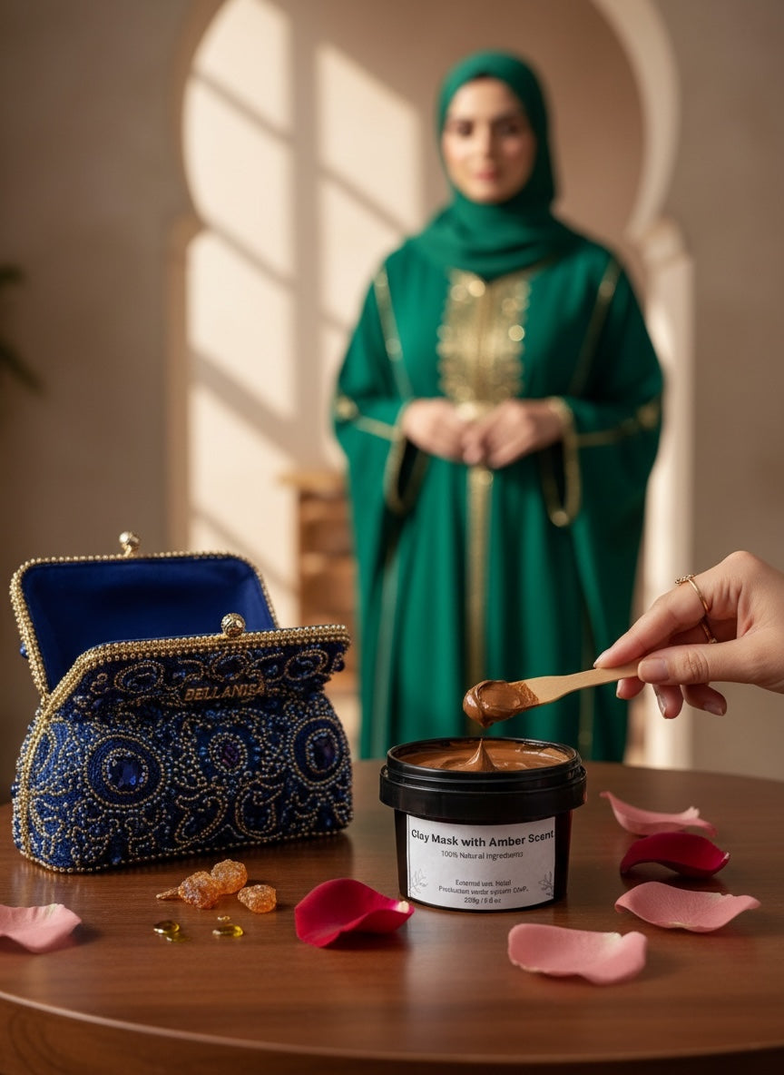Morrocan Clay Mask with Amber Scent