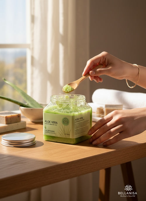 Aloe Vera Body Scrub.