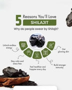 Pure Shilajit Himalayan Resin
