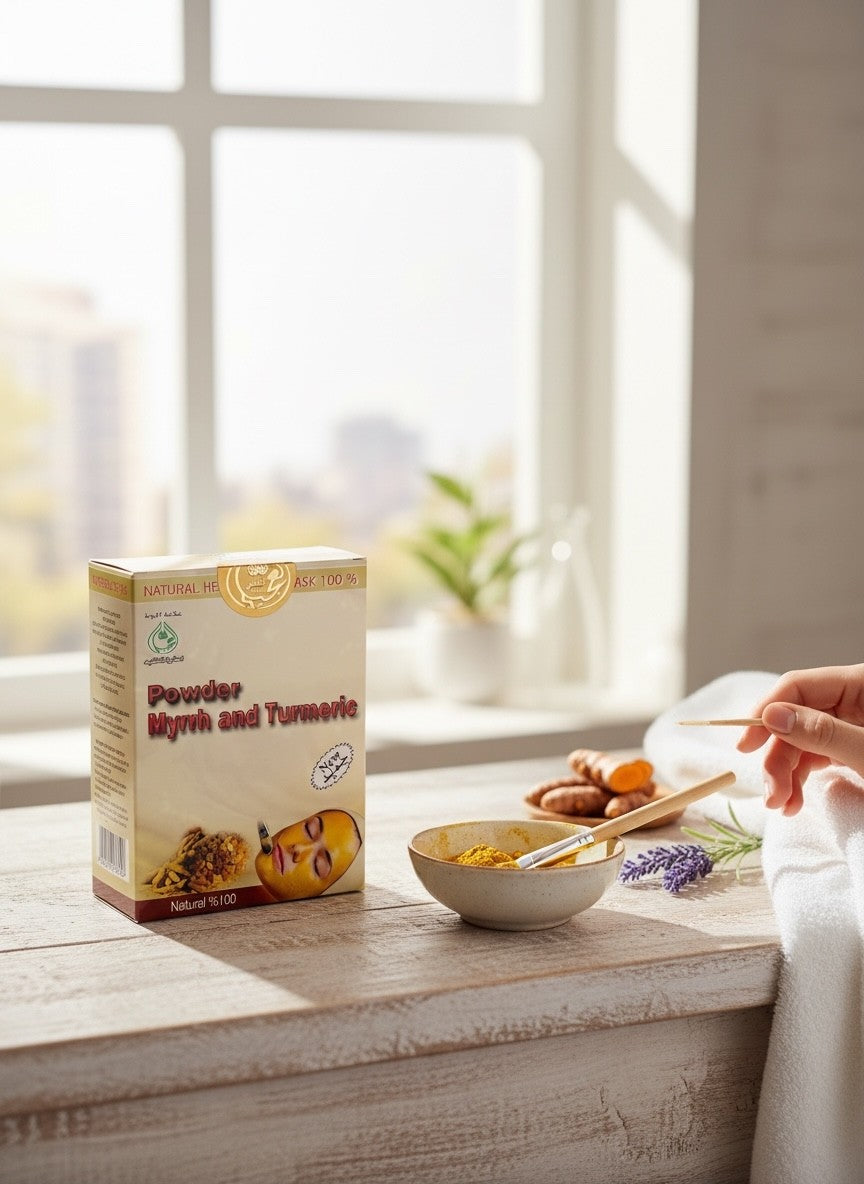 Turmeric and Myrrh Face Mask