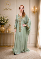 Warda Kaftan Sage