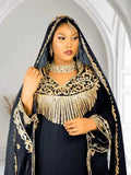 Lina Abaya Kaftan Black