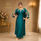 Yara Kaftan Emerald
